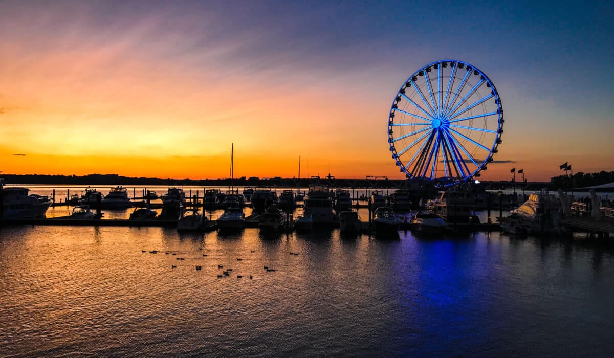 rent our lights at the capital wheel