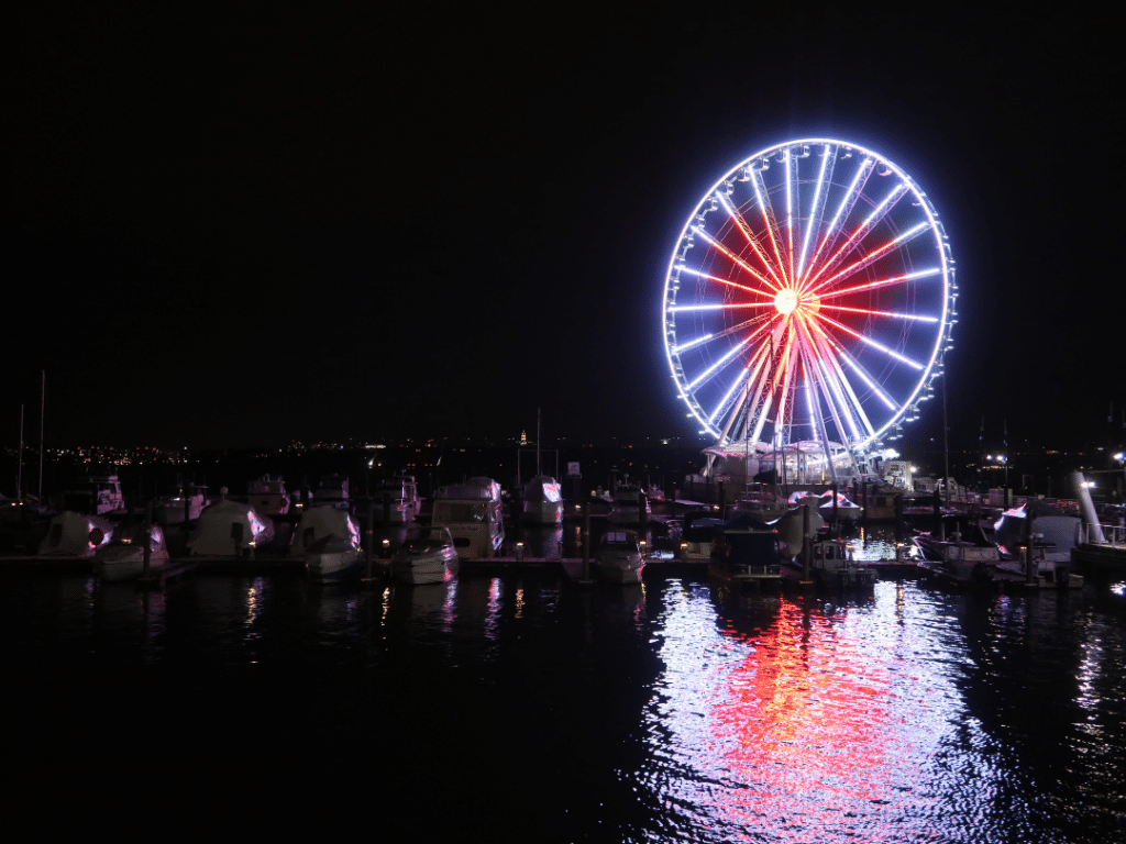 Private Lighting - Capital Wheel at National Harbor